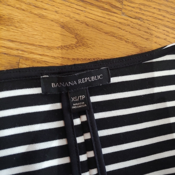 Banana Republic Striped Ponte Knit Dress - Picture 3 of 8